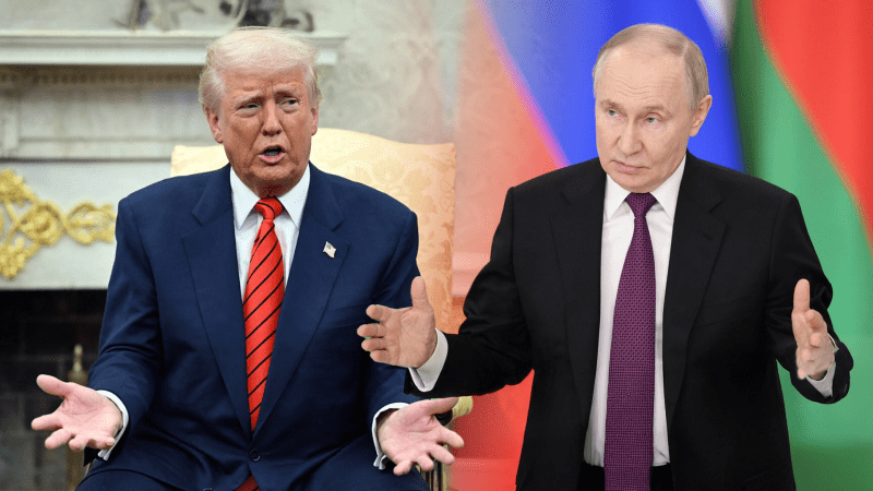 Ukrajina může být brzy vyřešena, řekl Trump. Potvrdil, že se sejde s Putinem