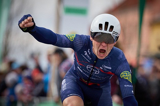 Cyklista Neuman vyhrál obě etapy závodu Kolem Sikulska, porazil řeckého mistra