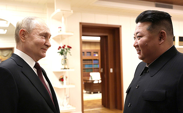 Putin si telefonoval s Kimem, hovořili o válce na Ukrajině i vzájemných vztazích