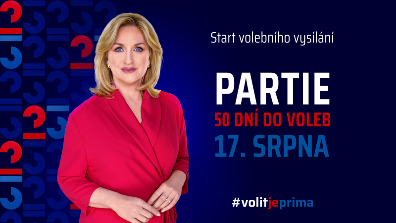 Sledujte ŽIVĚ speciál Partie 50 DNÍ DO VOLEB: Diskutovat budou Hřib i Macinka