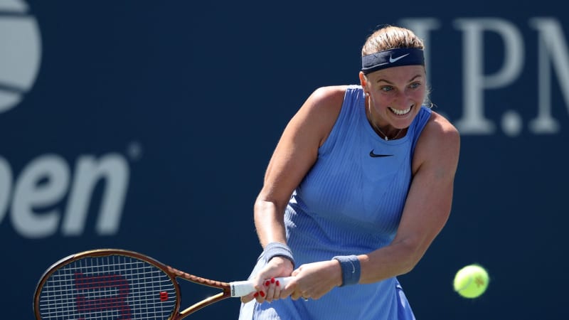 Petra Kvitová zakončila svou kariéru debaklem. Proti Francouzce získala pouhý game