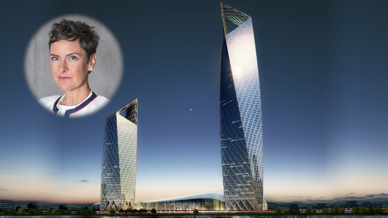 Mrakodrapy z české hlavy. Eva z Nové Paky dobyla Čínu, postavila tam dům za tři miliardy dolarů