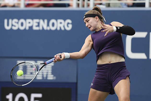 Čtyři Češi ve čtvrtfinále US Open! Muchová v bitvě překonala i zdravotní potíže