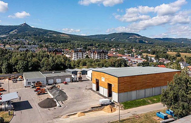 Nová hala na sůl vystačí i na kruté zimy, konstrukci ochrání sibiřský modřín