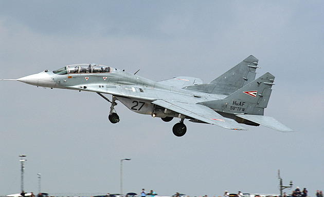 Maďarům ukradli součástky letounů MiG-29. Mohou být na Ukrajině, děsí vládu