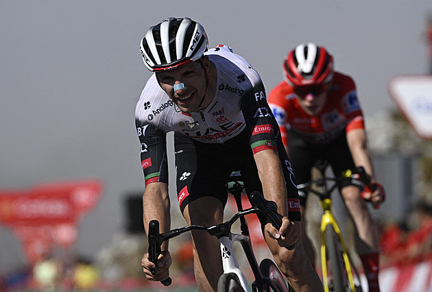 Almeida zastínil Vingegaarda, bájný výšlap patří jemu. Dán na Angliru jenom bránil