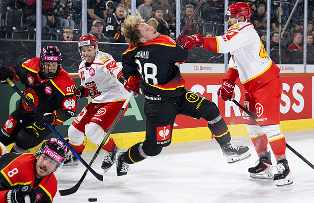 Hradec v Lize mistrů vyhrál na ledě Bernu, Kometa padla v Bolzanu