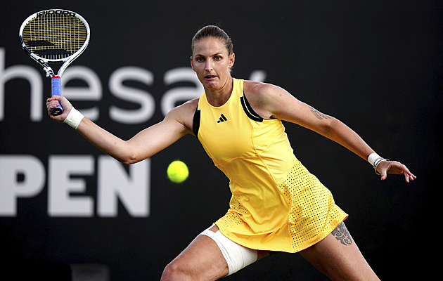 Vítězný návrat Plíškové. Češka po více než roční pauze uspěla v Portugalsku