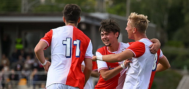 Drtivá výhra na úvod Youth League. Mladí slávisté nasázeli Bodö/Glimt pět branek