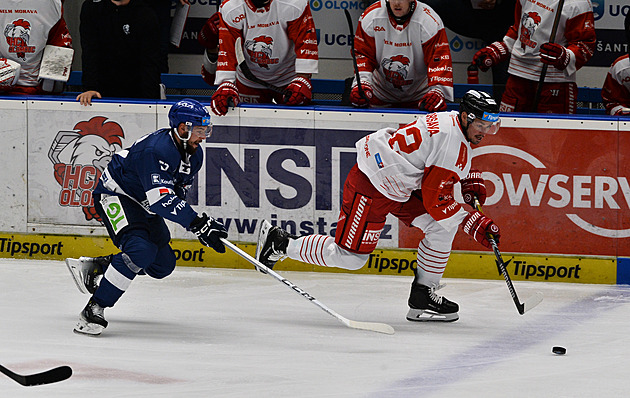 Olomouc - Kladno 4:1, domácí po debaklech zapisují druhou výhru sezony