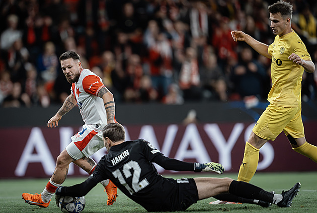 ONLINE: Slavia - Bodö/Glimt 2:2, srovnává Fet, Schranz v nastavení zahazuje tutovku