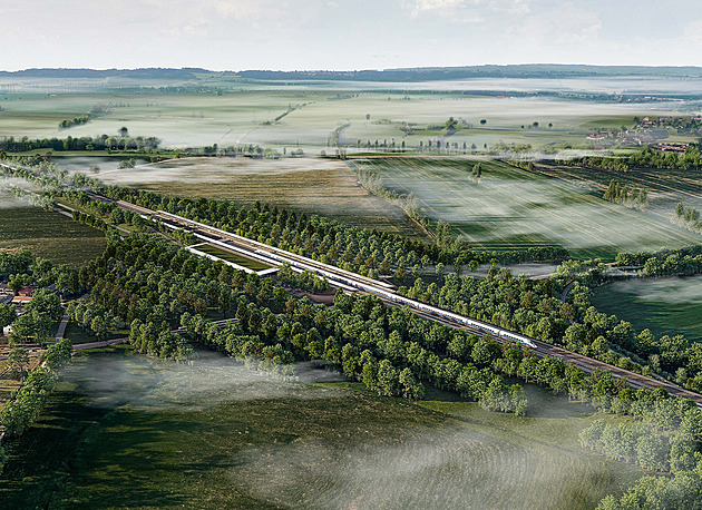 Zničí půdu a je zbytečná, říká ministr Výborný o odbočce VRT do Pardubic