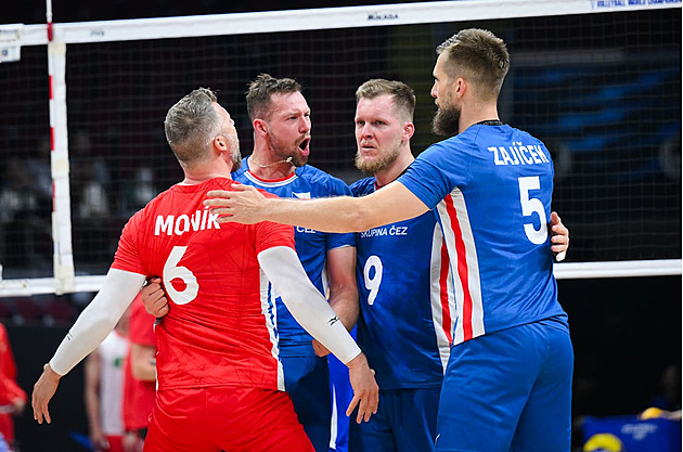 Volejbal ONLINE: Češi hrají s Tuniskem o čtvrtfinále MS a historický úspěch