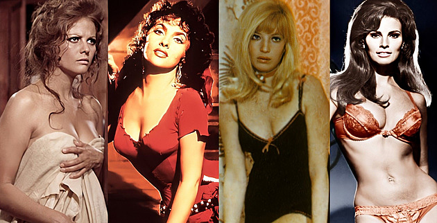 OBRAZEM: Cardinalová, Lollobrigida, Vittiová i Welchová byly sexymboly 60. a 70. let