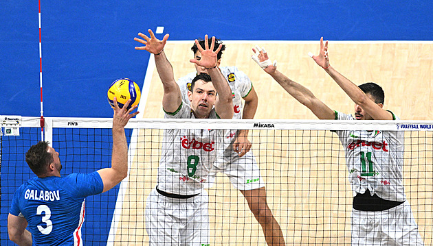 Čeští volejbalisté si zahrají o bronz, semifinále proti Bulharům nezvládli