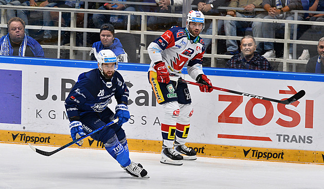 ONLINE: Pardubice v Brně srovnaly, stejně tak Kladno v Třinci. Sparta prohrála