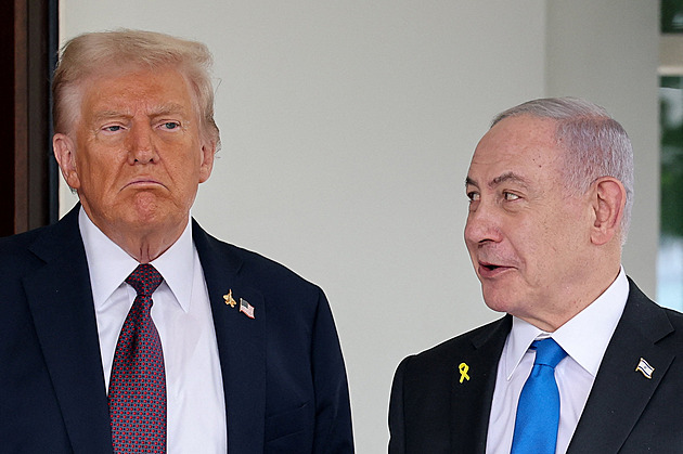 Trump jednal s Netanjahuem. V Bílém domě probrali plán pro Gazu, Izrael souhlasí