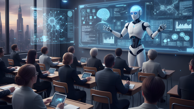 Učitelé zpátky do lavic. Naučí se, jak zapojit umělou inteligenci do výuky