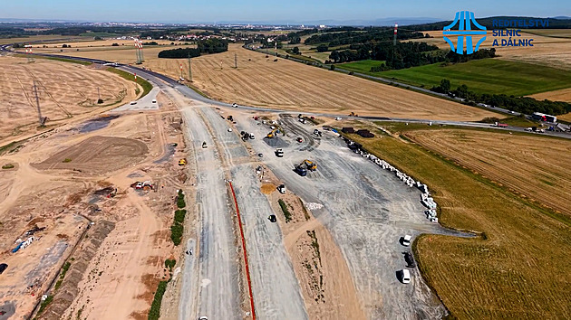 ŘSD získalo povolení pro stavbu druhého úseku D55 z Kokor do Přerova