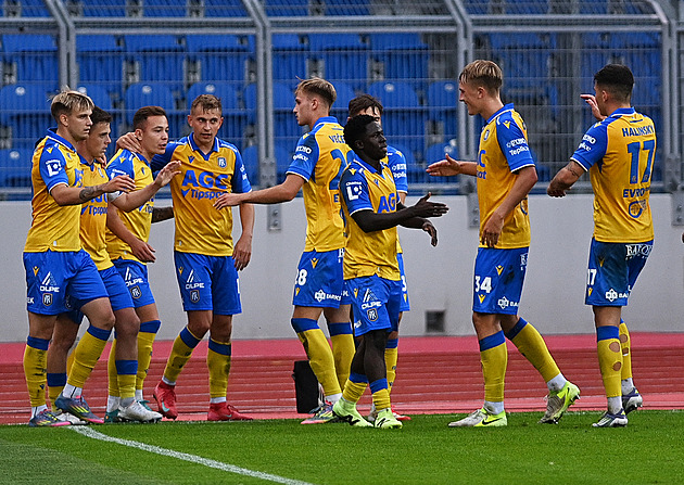 ONLINE: Dukla - Teplice 1:1, souboj týmů zespodu, před pauzou srovnává Bílek