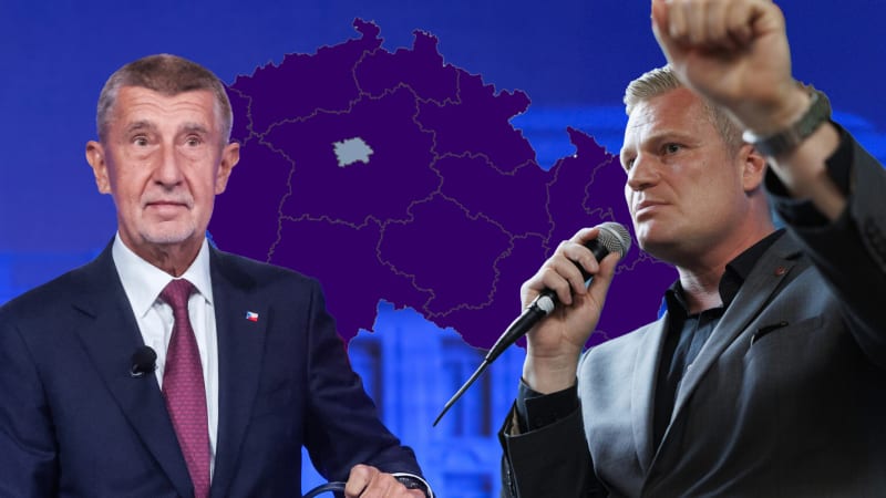 ON-LINE: Modré tsunami ANO. Babiš míří k historickému úspěchu, nabízí se vláda s Motoristy?