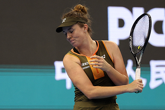 Marný boj. Nosková se otřepala z kanára, ale finále v Pekingu prohrála