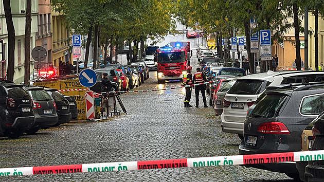 Policie přesvědčila muže na Žižkově, aby slezl ze střechy domu