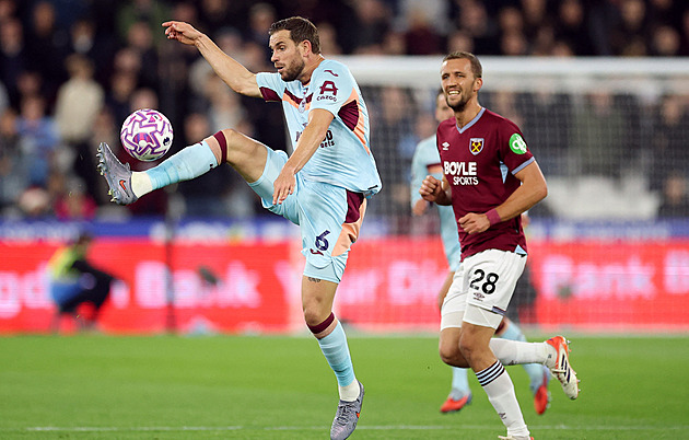 West Ham padl s Brentfordem a je u dna,
Souček zůstal na hřišti sedmdesát minut