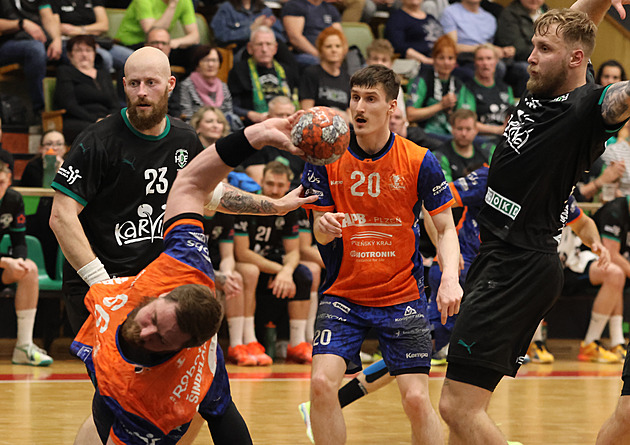 Házenkáři Plzně uhájili neporazitelnost, Zubří se drželo do poločasu