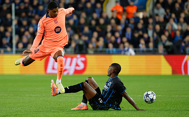 ONLINE: Barcelona srovnává v Bruggách, City vedou nad Dortmundem o tři góly