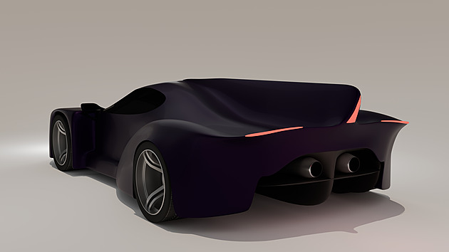 Supersport s ploutví je v designsoutěži iDNES.cz, slušel by mu šestiválec