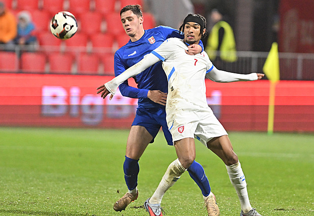 Jedenadvacítka prohrála v přípravě se Srbskem, jediný český gól dal Eduardo