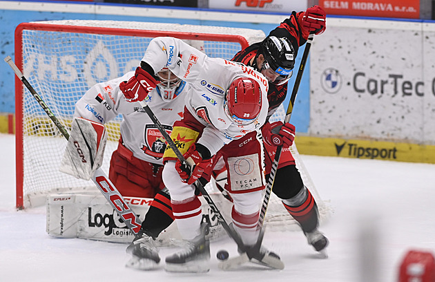 ONLINE: Olomouc - Hradec 1:3, hosté rychle využili přesilovku, trefil se Melancon