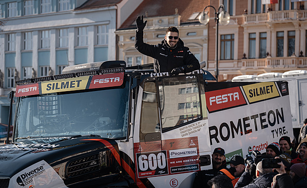 Dakarský hattrick? Nelze mít nižší ambice, ujišťuje Macík. Bere 116 pneumatik