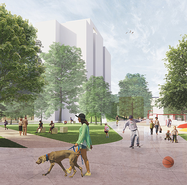 Zjizvená čtvrť v Brně dostane unikátní vizáž. Těžké zásahy komunismu zacelí velké úpravy