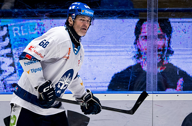 ONLINE: Jágr je zpět v sestavě. Vedoucí Sparta hraje v Litvínově, Třinec čelí Plzni