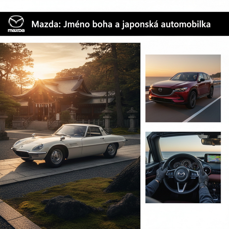 Mazda: Jméno boha a japonská automobilka