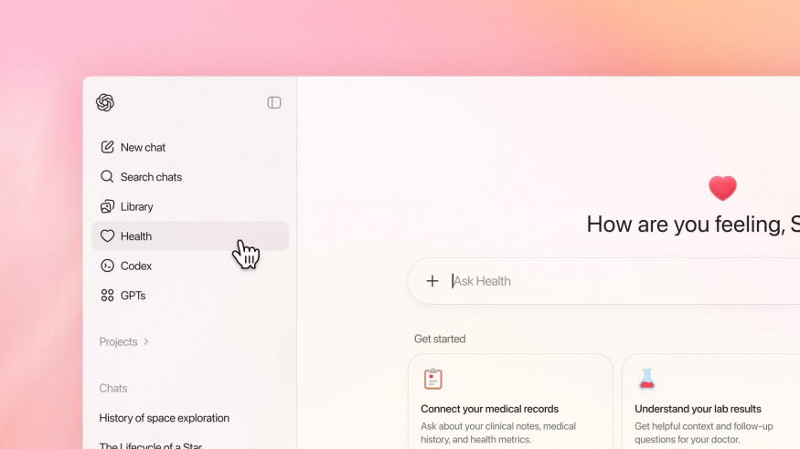 ChatGPT Health slibuje srozumitelné vysvětlení zdravotních dat. Zatím jen pro vyvolené