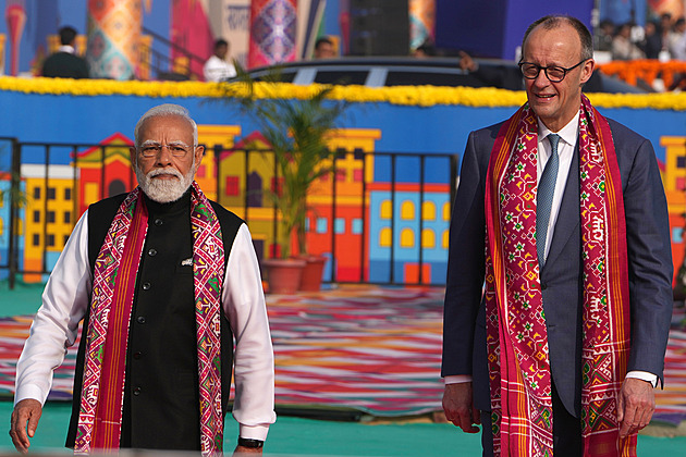 Merz zahájil návštěvu Indie. Do Asie zavítal poprvé od svého zvolení