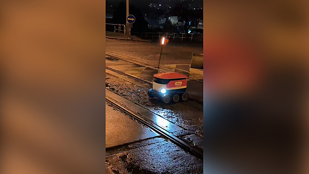 Lidé chtějí karlínské robotické kurýry ochraňovat, zbytečně alarmují strážníky