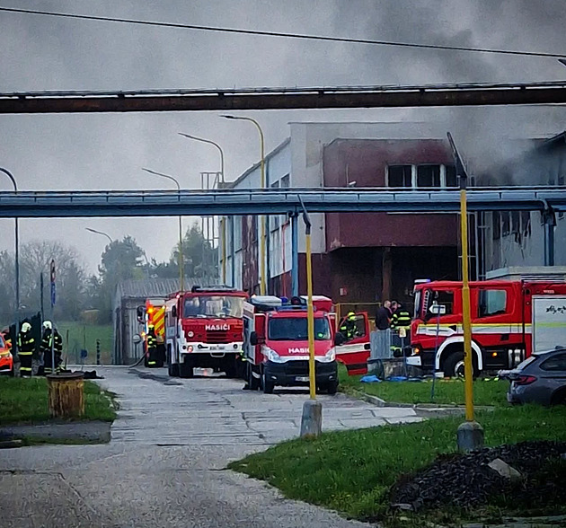 Požár v přerovské Meoptě způsobil škody za 50 milionů. Firma vyrábí i pro armádu