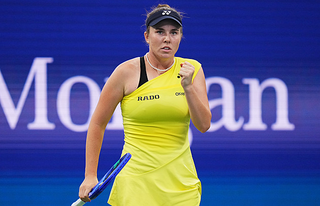 Nosková na US Open setřásla trápení, v prvním kole uspěli i Muchová či Menšík