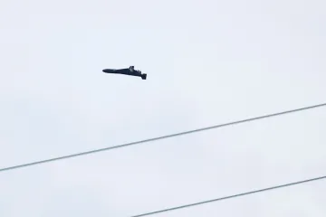 Ruský dron zasáhl centrálu tajné služby SBU v Kyjevě